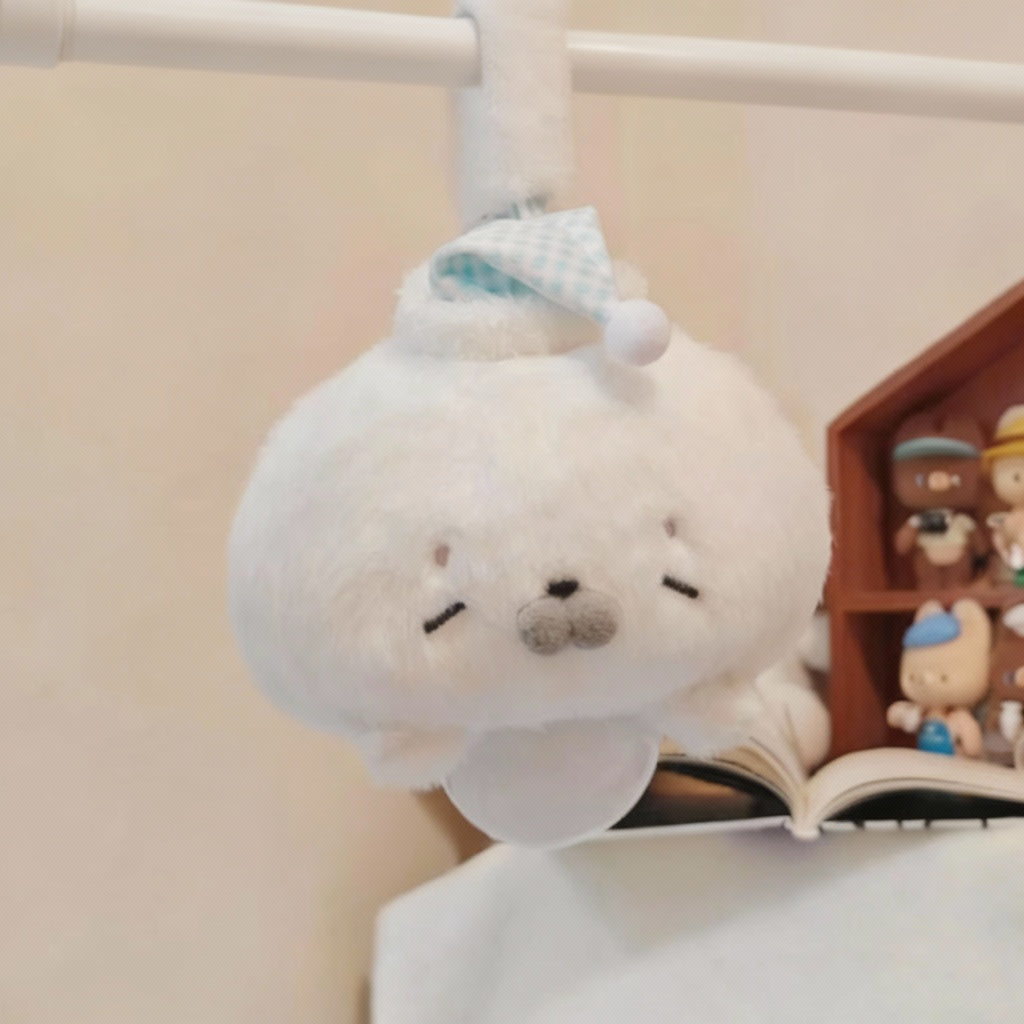 Soft Seal Plush Night Light with Remote Control