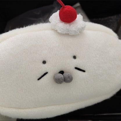 Large Round Seal Pencil Case for School & Office