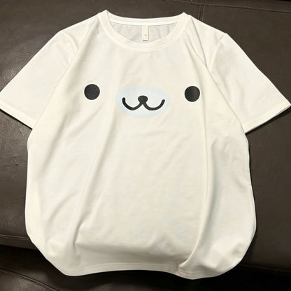 Cute Seal Print Cotton T-Shirt & Relaxed Loungewear
