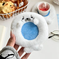 Plush Seal Coaster (Squinty Eyes) - 1 pc