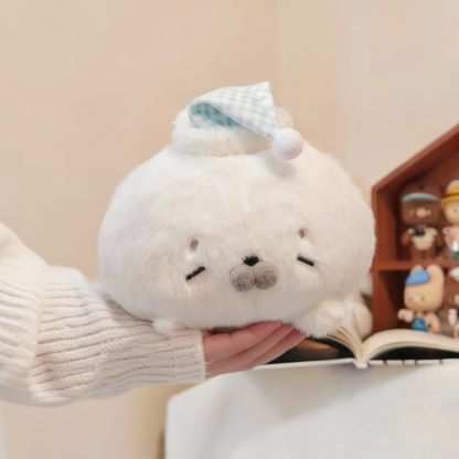 Soft Seal Plush Night Light with Remote Control