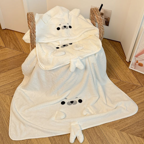 Absorbent Seal Quick-Dry Towel & Hair Cap Set