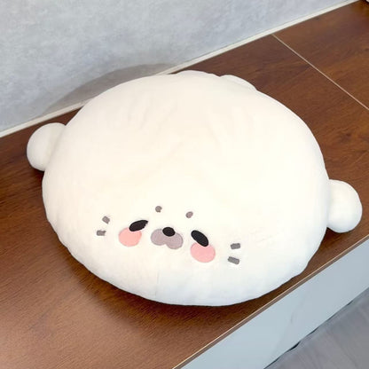 Cute Plush Seal Cushion for Home Office Car