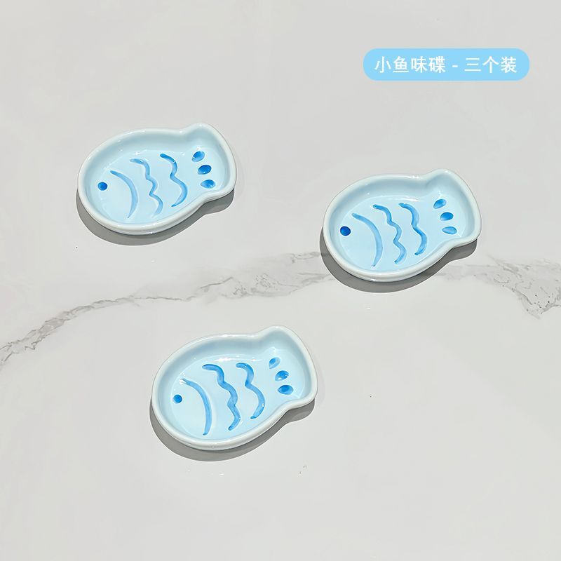 Shark Dipping Sauce Dish Set - Ceramic Soy Sauce & Vinegar Dishes for Hot Pot