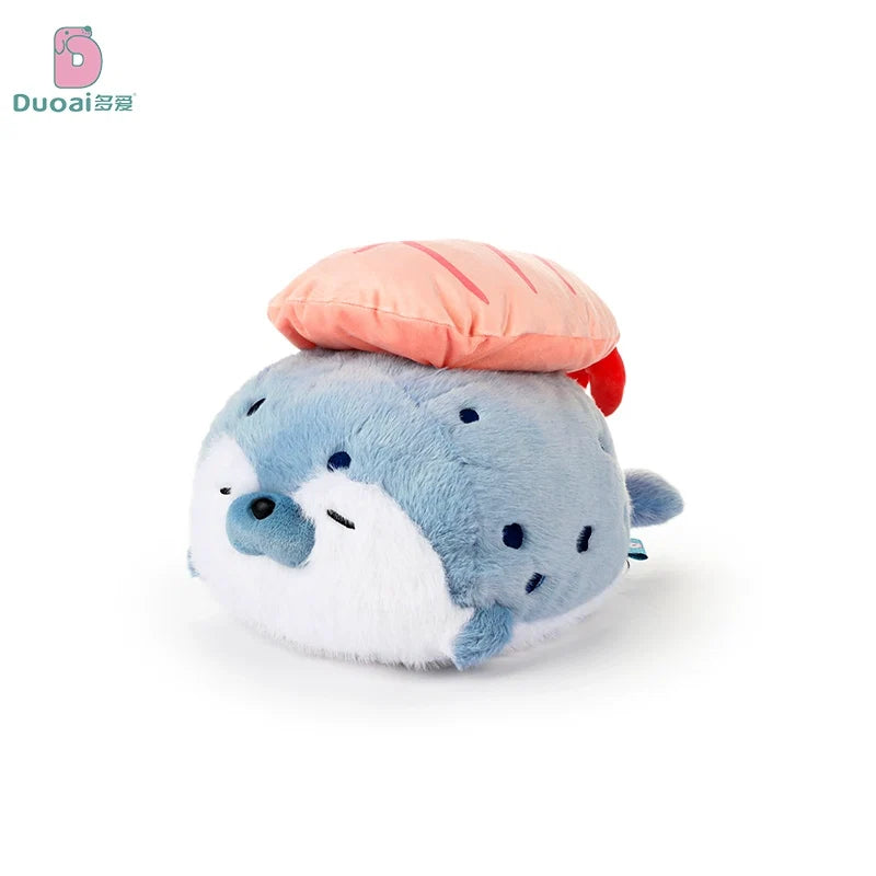 Extra-Large Mochi Seal & Sea Otter Plush Pillow
