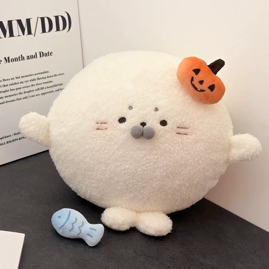 2-in-1 Warm Seal Plush Hand Warmer & Hug Pillow