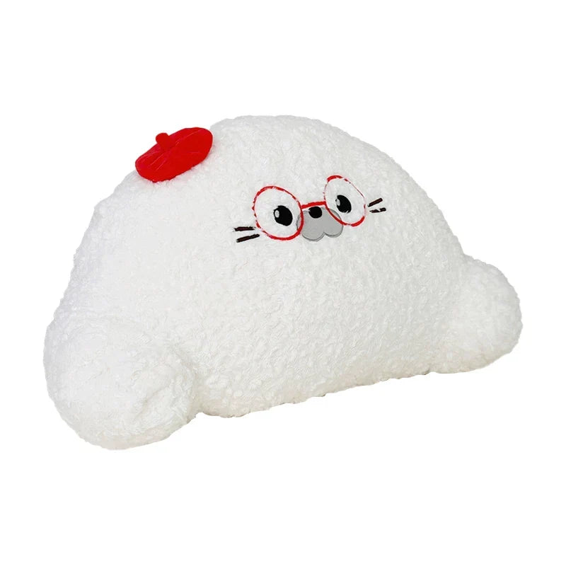 Large Seal Body Pillow, Backrest & Lumbar Cushion