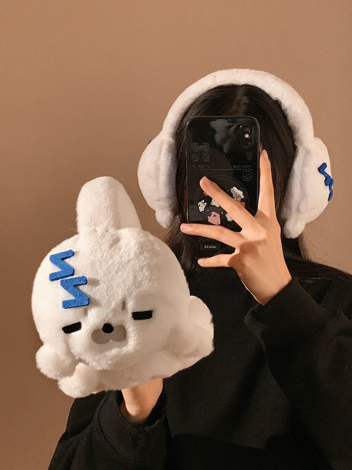 Extra-Thick Sleeping Seal Winter Earmuffs