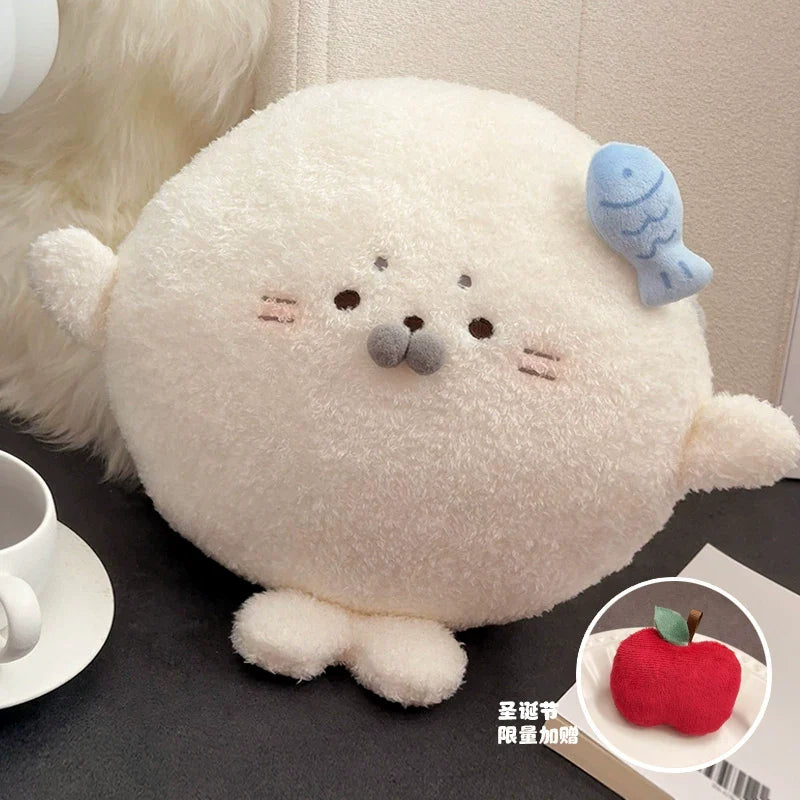 2-in-1 Warm Seal Plush Hand Warmer & Hug Pillow
