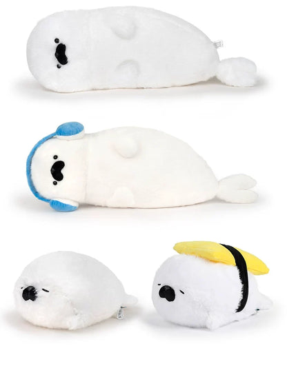 Extra-Large Mochi Seal & Sea Otter Plush Pillow