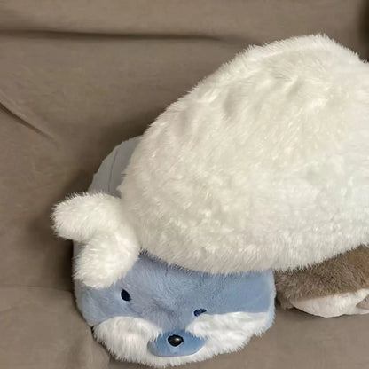 Mochi Sleeping Seal Plush Body Pillow in 3 Sizes