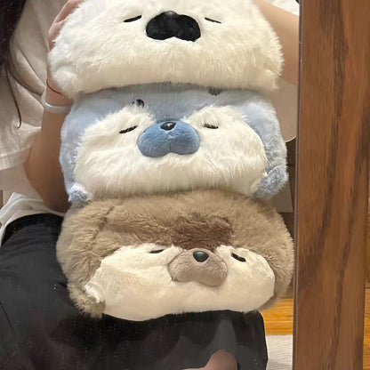 Mochi Sleeping Seal Plush Body Pillow in 3 Sizes