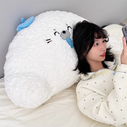 Large Seal Body Pillow, Backrest & Lumbar Cushion