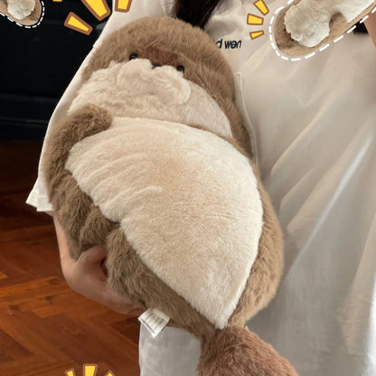 Extra-Large Mochi Seal & Sea Otter Plush Pillow