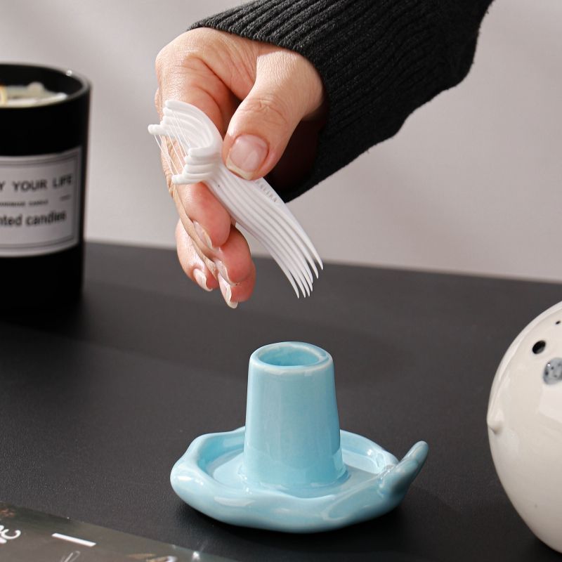 Cute Ceramic Seal Toothpick Holder for Living Room Decor