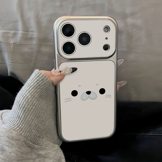 Cute Seal Face Phone Case for Huawei Mate/Pura 90/80/70/60/50, Nova 15/14/13/12/11/10