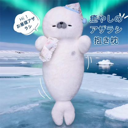 Chubby 70cm Seal Body Pillow with Cute Expressions