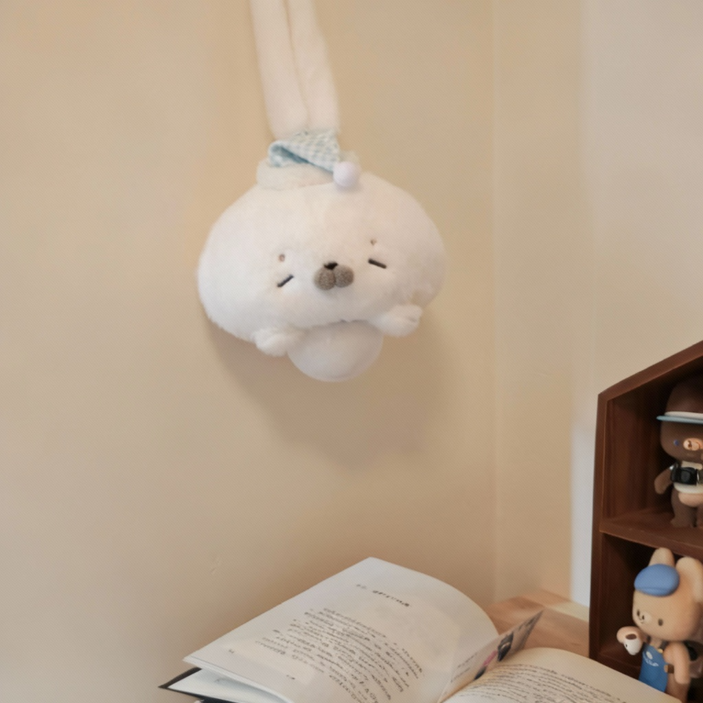 Soft Seal Plush Night Light with Remote Control